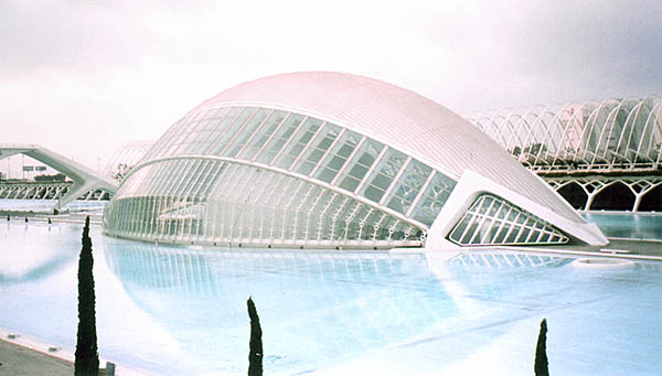 Doesn't this look like something from the Jetsons? Valencia, Spain