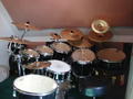 My drumkit in my studio